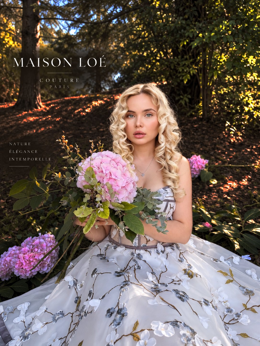 Robe L’Éclosion pièce unique